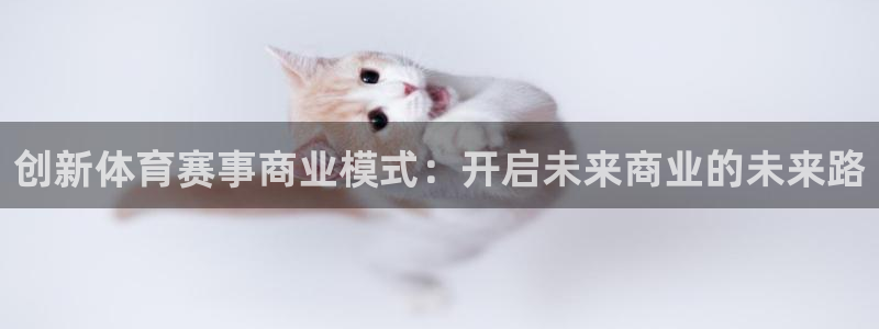 创新体育赛事商业模式：开启未来商业的未来路